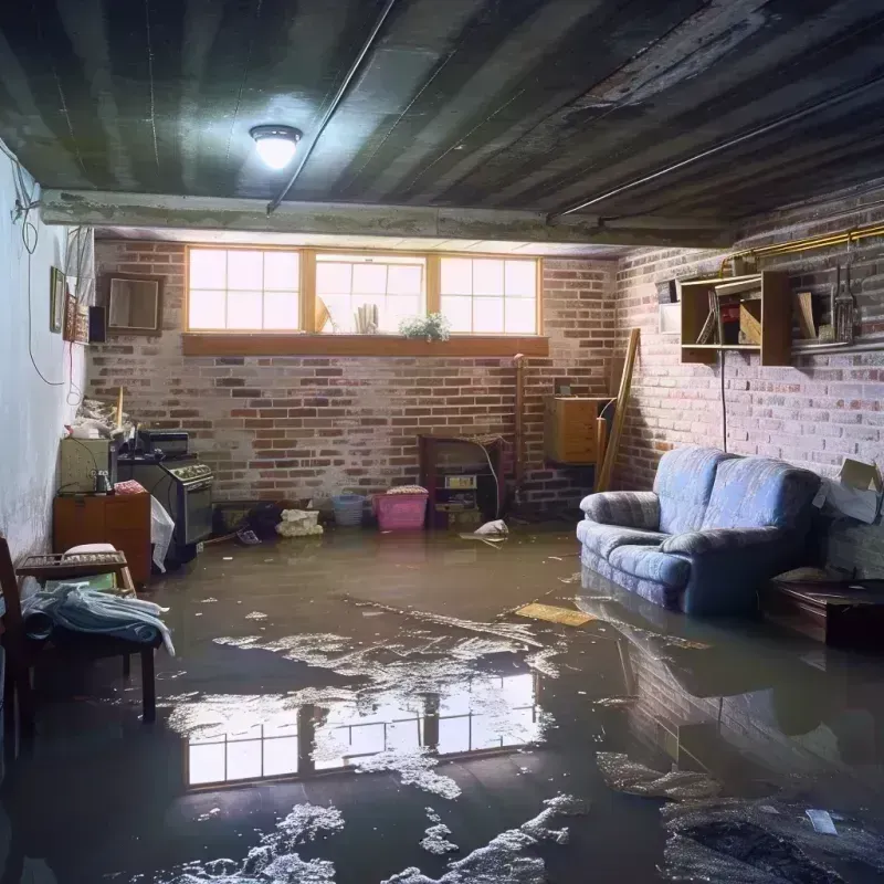 Flooded Basement Cleanup in Parkersburg, IA